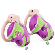 Lade das Bild in den Galerie-Viewer, Breathable Soft Rubber Chastity Cage 16