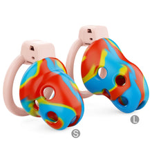 Lade das Bild in den Galerie-Viewer, Breathable Soft Rubber Chastity Cage 14