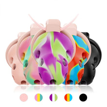 Lade das Bild in den Galerie-Viewer, Breathable Soft Rubber Chastity Cage 17