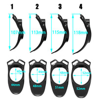 Lade das Bild in den Galerie-Viewer, C-ring cage lengths and four base ring measurements