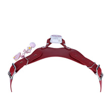 Load image into Gallery viewer, Red belt rear strap view