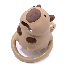 Load image into Gallery viewer, Capybara Dog Slave Chastity Cage 5