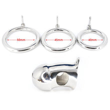 Load image into Gallery viewer, CBT Metal Chastity Device