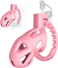 Load image into Gallery viewer, 8 Adjustable Cock Ring ABS Chastity Cage