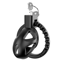 Load image into Gallery viewer, 8 Adjustable Cock Ring ABS Chastity Cage