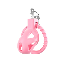 Load image into Gallery viewer, 8 Adjustable Cock Ring ABS Chastity Cage