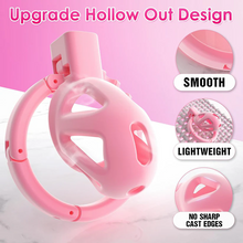 Afbeelding in Gallery-weergave laden, 8 Adjustable Cock Ring ABS Chastity Cage