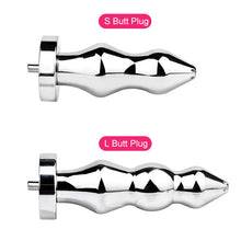 Load image into Gallery viewer, Inverted Chastity Cage With Butt Plug