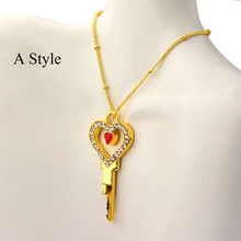 Load image into Gallery viewer, Chastity Key Necklace - 6