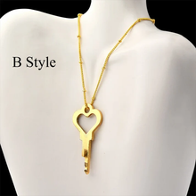 Load image into Gallery viewer, Chastity Key Necklace - 7