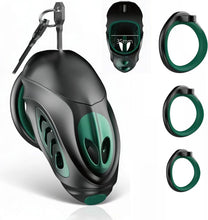 Load image into Gallery viewer, Chimeric Alien Vented Resin Chastity Cage