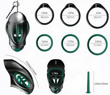 Load image into Gallery viewer, Chimeric Alien Vented Resin Chastity Cage