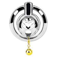 Afbeelding in Gallery-weergave laden, Cloud Bell Metal Chastity Cage S cage front view
