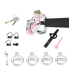 Afbeelding in Gallery-weergave laden, Cobra Chastity Set With Belt -3