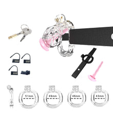Afbeelding in Gallery-weergave laden, Cobra Chastity Set With Belt