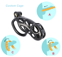 Load image into Gallery viewer, Custom Cobra Chastity Cage -4