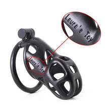 Load image into Gallery viewer, Custom Cobra Chastity Cage-resin black cage