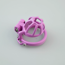 Load image into Gallery viewer, Custom Pink Steel Cock Cage - 1
