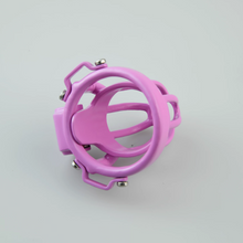 Load image into Gallery viewer, Custom Pink Steel Cock Cage - 6