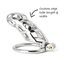Load image into Gallery viewer, Custom Stainless Steel Cobra Cage -6