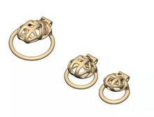 Load image into Gallery viewer, Custom Cobra Chastity Cage- 3d build cock cage