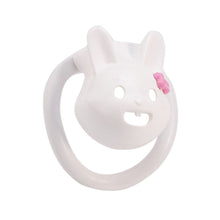 Lade das Bild in den Galerie-Viewer, Flower-Trimmed Rabbit Resin Chastity Cage