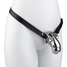 Afbeelding in Gallery-weergave laden, Dolphin Steel Chastity Cage with Anti-ring Removable - 14