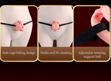 Load image into Gallery viewer, Small & Flat Chastity Cage Set