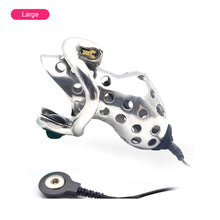Load image into Gallery viewer, Electronic Male Chastity Cage