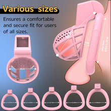 Lade das Bild in den Galerie-Viewer, Honeycomb Vented Resin Chastity Cage