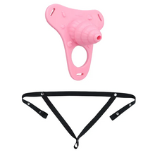 Load image into Gallery viewer, Fantasy Pink Conch Chastity Cage with Belt 9