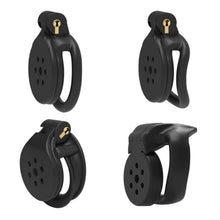 Load image into Gallery viewer, Ultra Small Cobra 3D Printed Chastity Cage with 4 rings