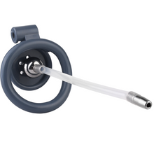 Afbeelding in Gallery-weergave laden, Flat Chastity Cage with Detchable Ball Catheter- 16