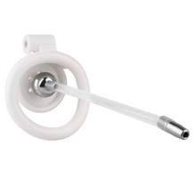 Afbeelding in Gallery-weergave laden, Flat Chastity Cage with Detchable Ball Catheter- 8