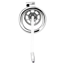 Load image into Gallery viewer, Flat Cock Cage With Removable Spikes -11