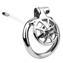 Load image into Gallery viewer, Flat Cock Cage With Removable Spikes -1