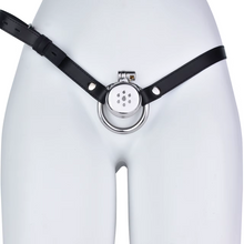 Load image into Gallery viewer, Flat Male Cock Cage with belt -3