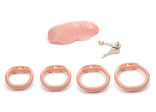 Afbeelding in Gallery-weergave laden, Flesh-Toned Camouflage Chastity Device