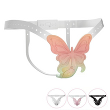 Afbeelding in Gallery-weergave laden, Flower Butterfly Female Chastity Belt in the main gallery view