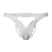 Afbeelding in Gallery-weergave laden, Flower Butterfly Female Chastity Belt in alternate gallery view 3
