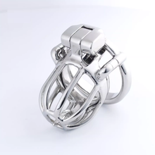 Afbeelding in Gallery-weergave laden, full steel custom chastity cage- 9