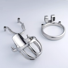 Afbeelding in Gallery-weergave laden, Steel Custom Chastity Cage With PA T14 - 3