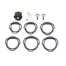 Afbeelding in Gallery-weergave laden, 3D Gas Mask ABS Chastity Cage with Standard or Strap Rings