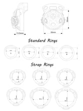 Afbeelding in Gallery-weergave laden, 3D Gas Mask ABS Chastity Cage with Standard or Strap Rings