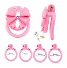 Afbeelding in Gallery-weergave laden, Gem Bowknot Chastity Cage 3