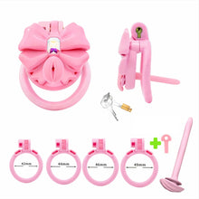 Afbeelding in Gallery-weergave laden, Gem Bowknot Chastity Cage