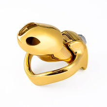 Afbeelding in Gallery-weergave laden, Golden V5 Chastity Cage in alternate gallery view 11