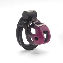 Load image into Gallery viewer, Gradient Black-Purple Cobra Chastity Cage
