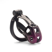 Load image into Gallery viewer, Gradient Black-Purple Cobra Chastity Cage