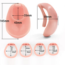 Load image into Gallery viewer, Enclosed Pussy Hole Design Chastity Cage